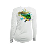 Mahi Mahi V-Neck Performance Tee