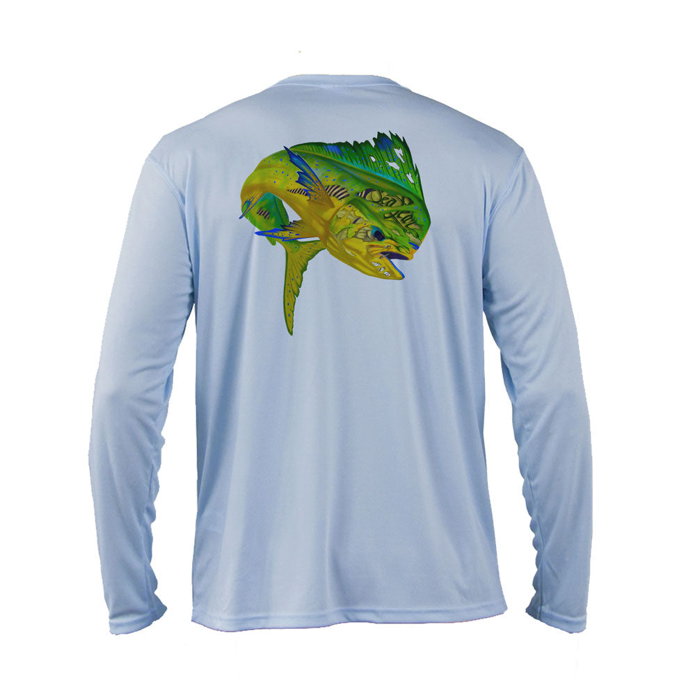Mahi Sea Fear Long Sleeve Performance Tee