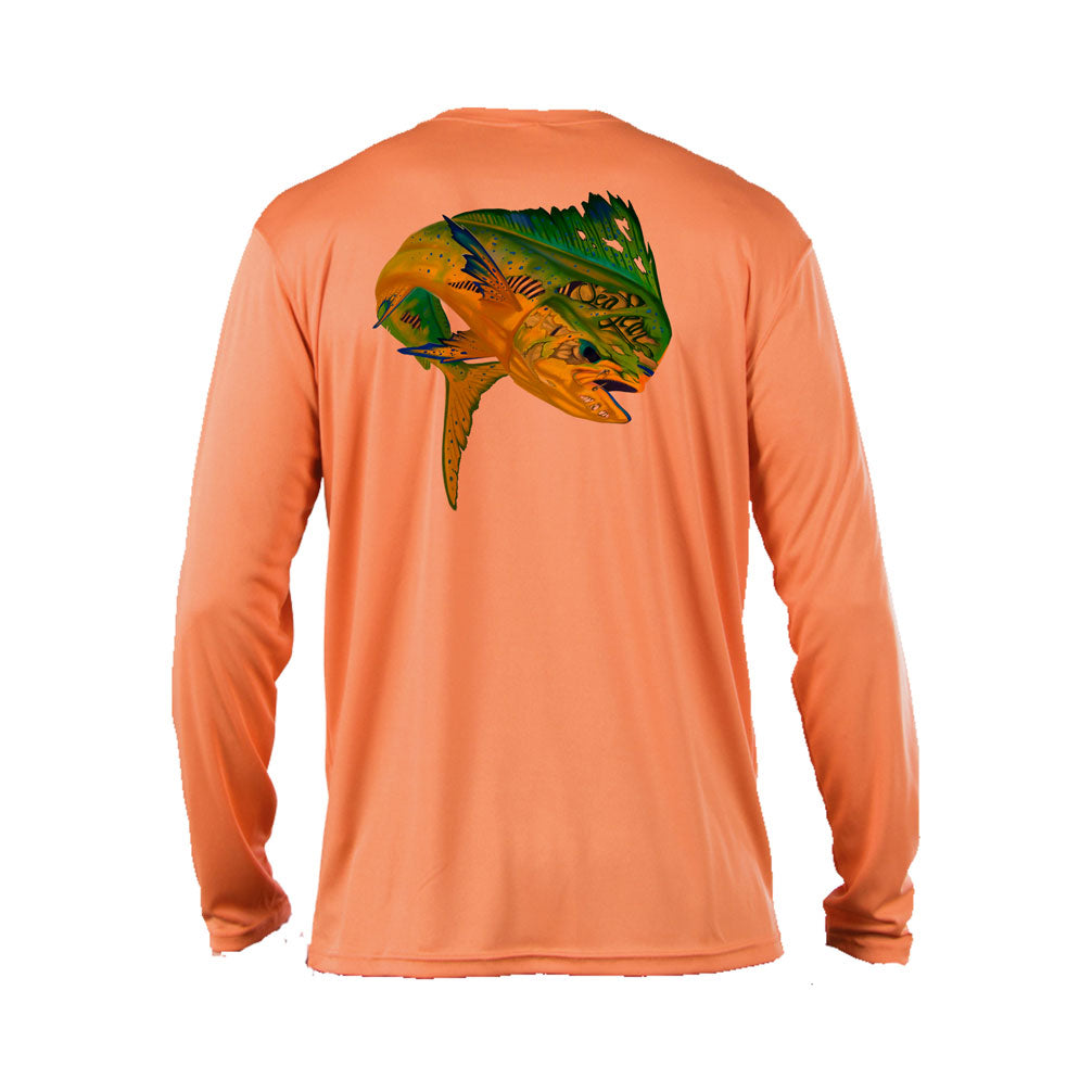 Mahi Sea Fear Long Sleeve Performance Tee