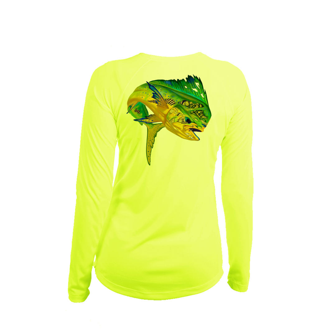 Mahi Sea Fear V-Neck Performance Tee