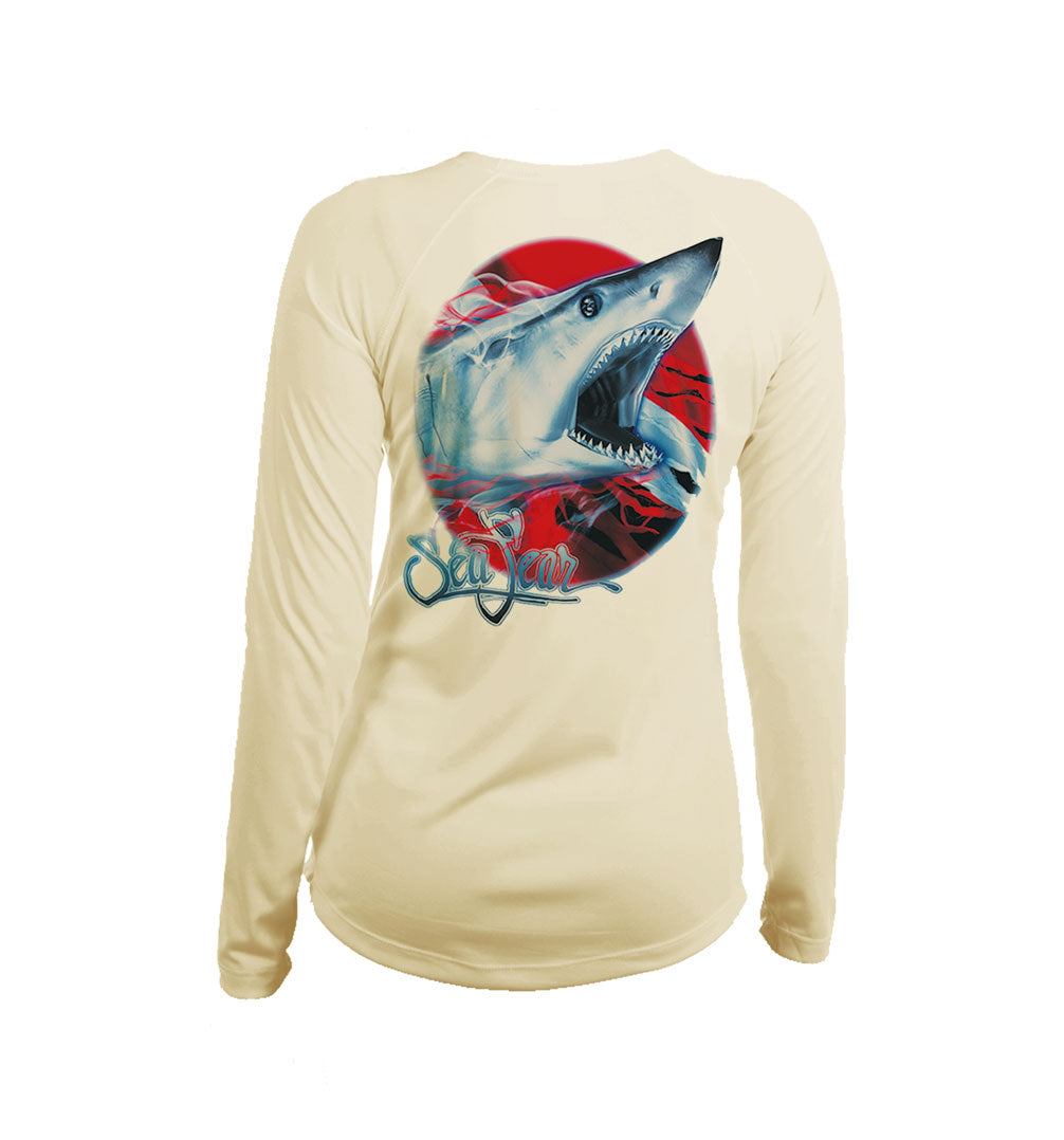 Mako Flag V-Neck Performance Tee