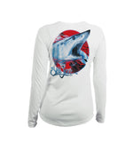 Mako Flag V-Neck Performance Tee