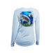 Manatee Long Sleeve V-Neck Performance Tee