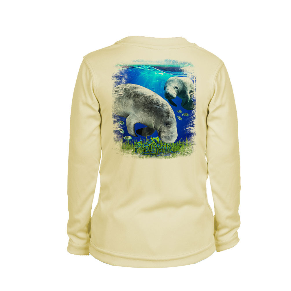 Manatee Long Sleeve Youth Performance Tee