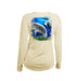 Manatee Long Sleeve V-Neck Performance Tee