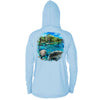 Manatee Paddleboard Long Sleeve Performance Hoody