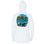 Manatee Paddleboard Long Sleeve Performance Hoody