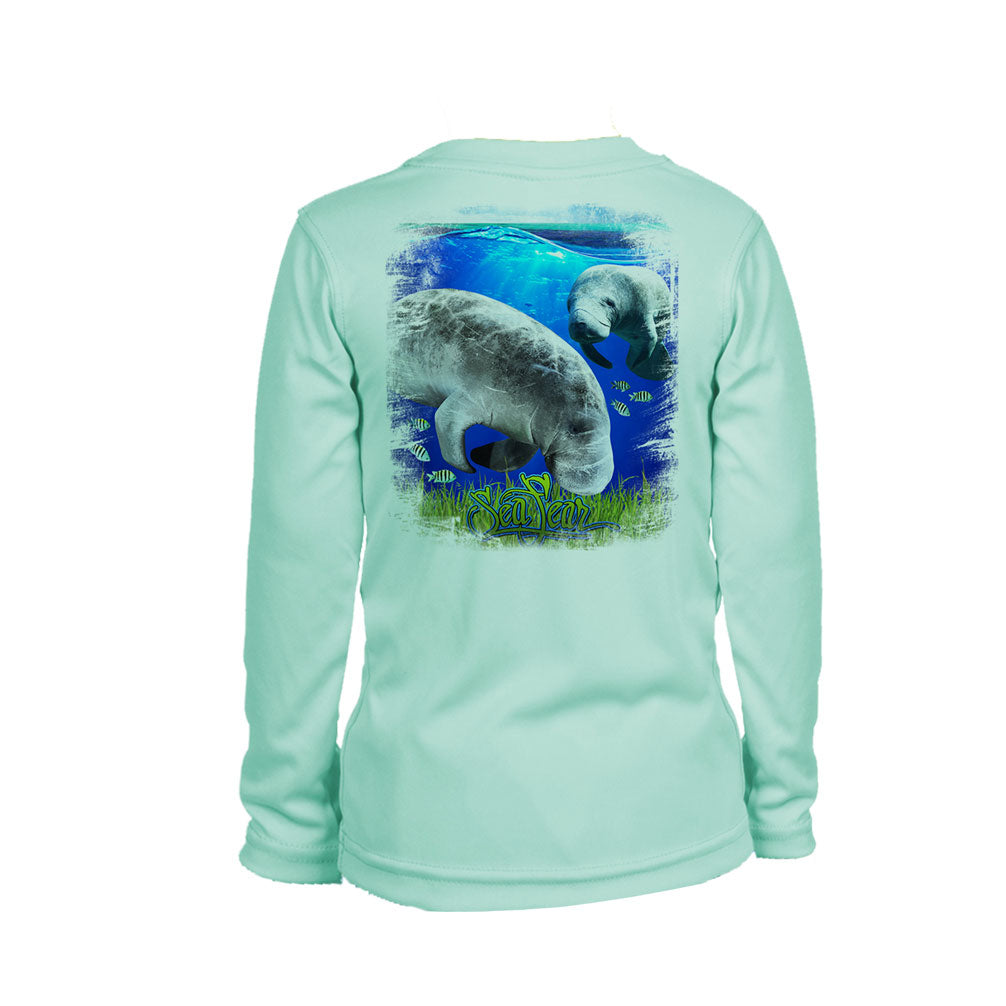 Manatee Long Sleeve Youth Performance Tee