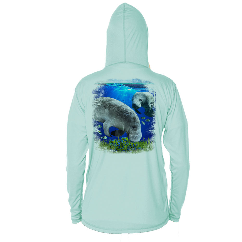 Manatee Long Sleeve Performance Hoody
