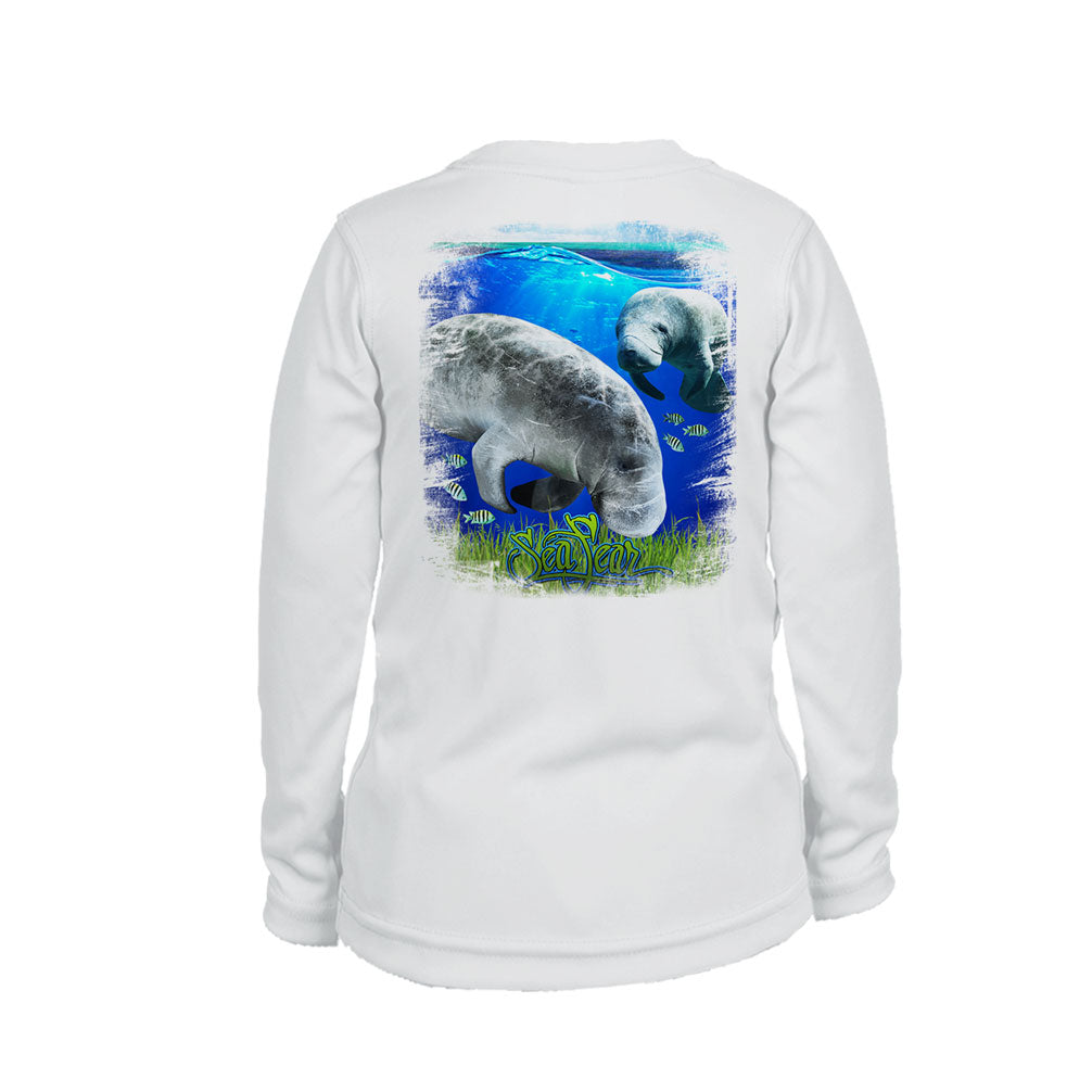 Manatee Long Sleeve Youth Performance Tee