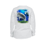 Manatee Long Sleeve Youth Performance Tee
