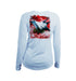 Manta Ray Long Sleeve V-Neck Performance Tee