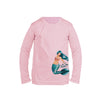Mermaid (Side Wrap) Long Sleeve Toddler Performance Tee