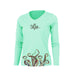 Octopus Wrap (Bottom) V-Neck Performance Tee