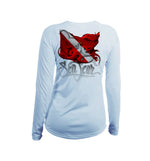 Octo Dive Flag V-Neck Performance Tee