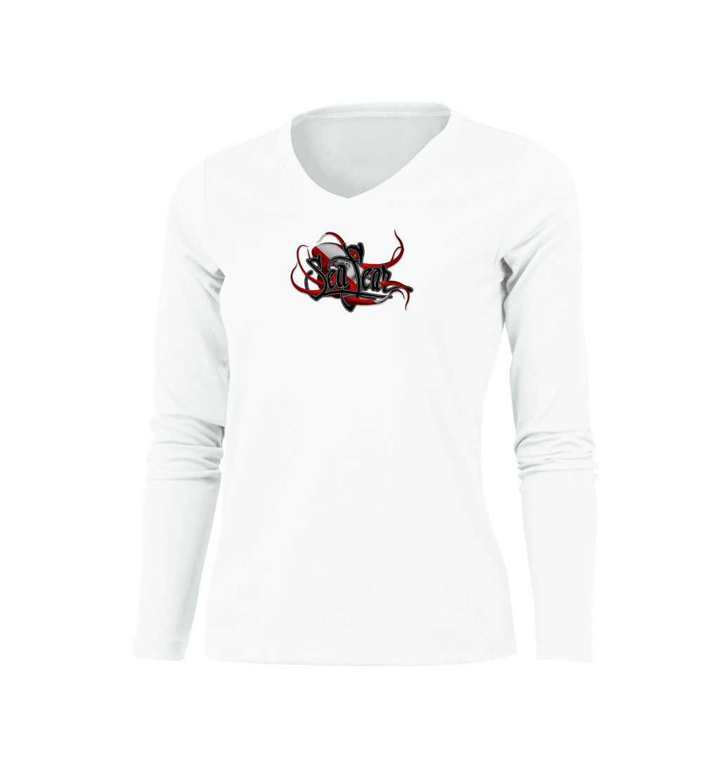 Octo Dive Flag V-Neck Performance Tee