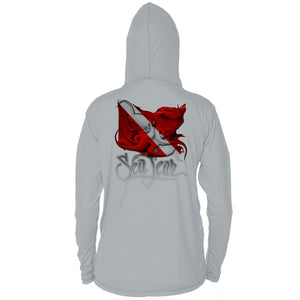 Octo Dive Flag Long Sleeve Performance Hoody
