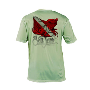 Octo Dive Flag Short Sleeve Performance Tee