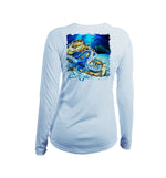 Octo Dive Helmet V-Neck Performance Tee