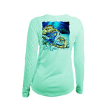 Octo Dive Helmet V-Neck Performance Tee
