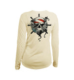 Octo Skull V-Neck Performance Tee
