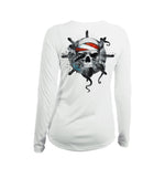 Octo Skull V-Neck Performance Tee