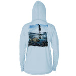 Paddleboarder (Turtle) Long Sleeve Performance Hoody