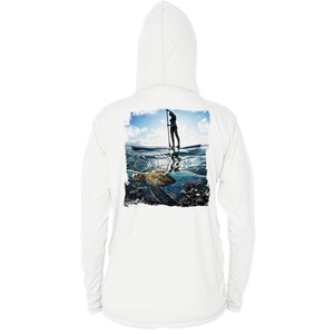 Paddleboarder (Turtle) Long Sleeve Performance Hoody