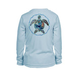 Turtle Planet B Long Sleeve Youth Performance Tee