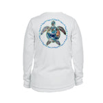 Turtle Planet B Long Sleeve Youth Performance Tee