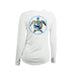 Turtle Planet B Long Sleeve V-Neck Performance Tee