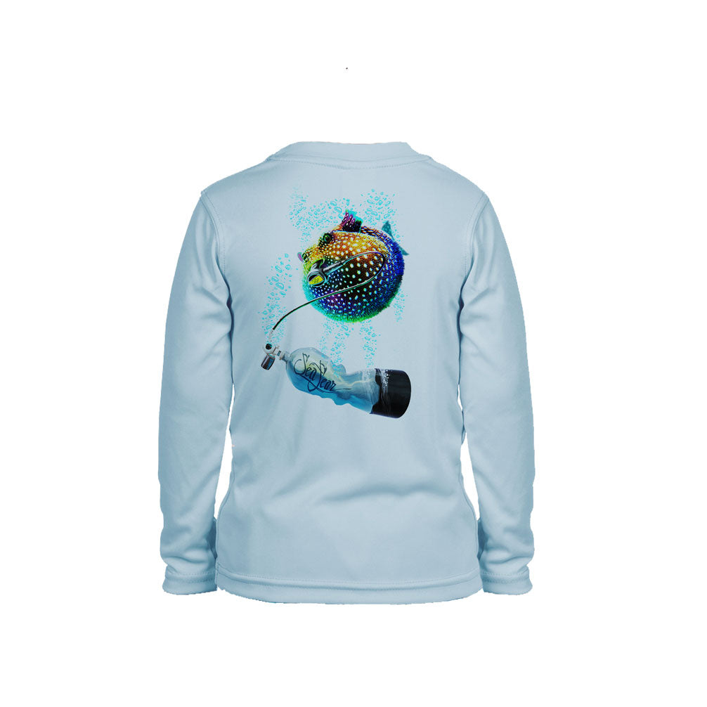 Pufferfish Long Sleeve Toddler Performance Tee