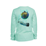 Pufferfish Long Sleeve Youth Performance Tee