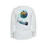 Pufferfish Long Sleeve Youth Performance Tee