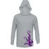 Octopus Legs Purple Long Sleeve Performance Hoody