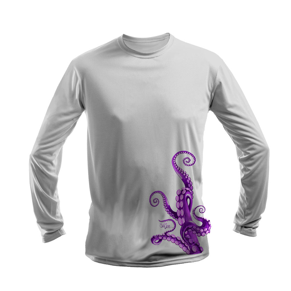 Octopus Legs Purple Performance Tee