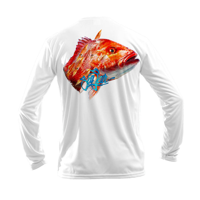 Red Snapper Long Sleeve Performance Tee