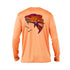 Redfish Crab Long Sleeve Performance Tee