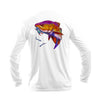 Redfish Crab Long Sleeve Performance Tee