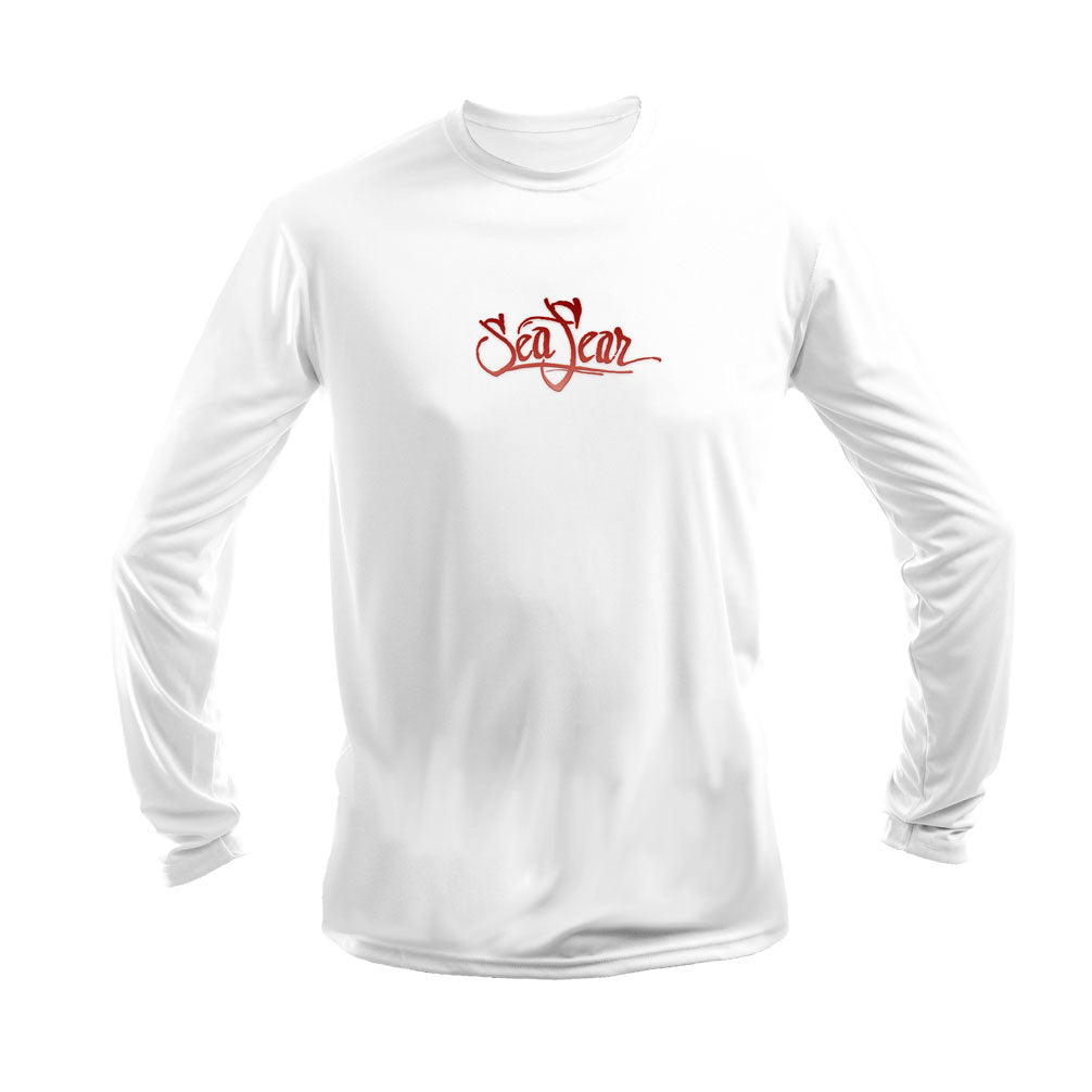 Redfish Crab Long Sleeve Performance Tee