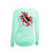Reef Diver Long Sleeve V-Neck Performance Tee