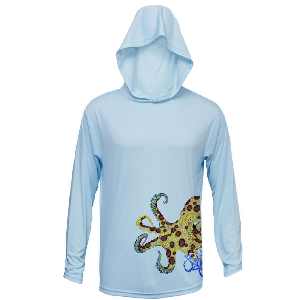 Ring Octopus (Side Wrap) Long Sleeve Performance Hoody
