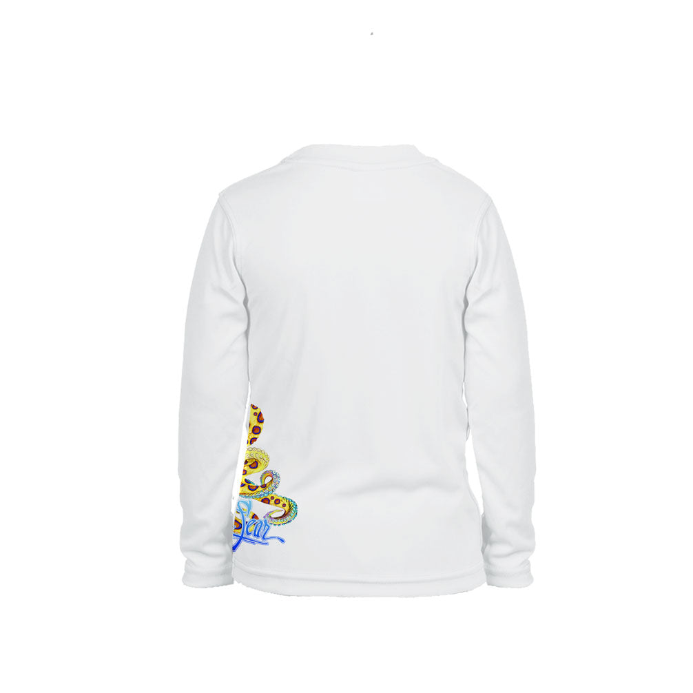 Ring Octopus (Side Wrap) Long Sleeve Toddler Performance Tee