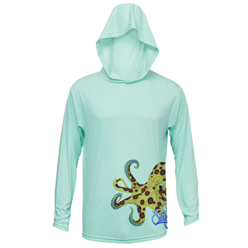 Ring Octopus (Side Wrap) Long Sleeve Performance Hoody