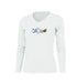 Scallop V-Neck Performance Tee