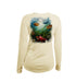 Scallop V-Neck Performance Tee