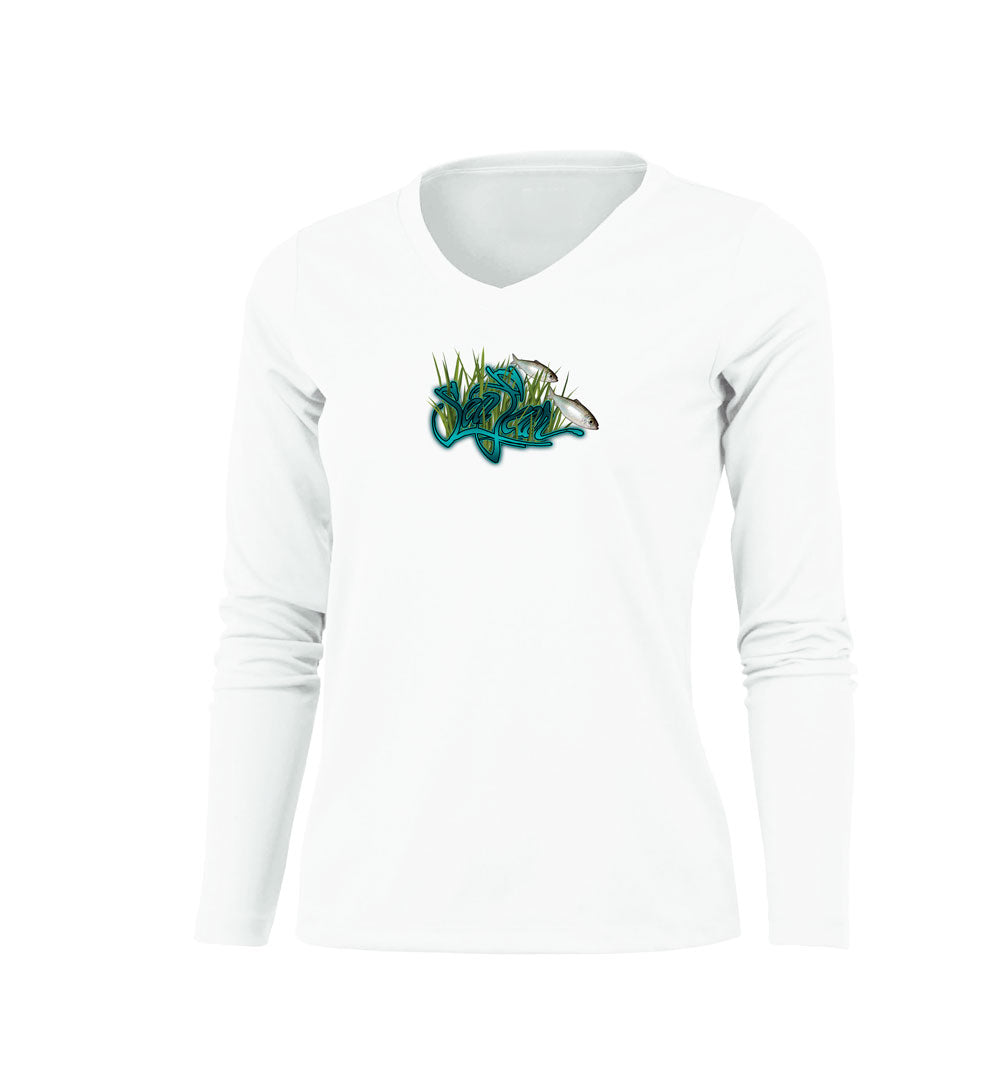 Sea Trout V-Neck Performance Tee