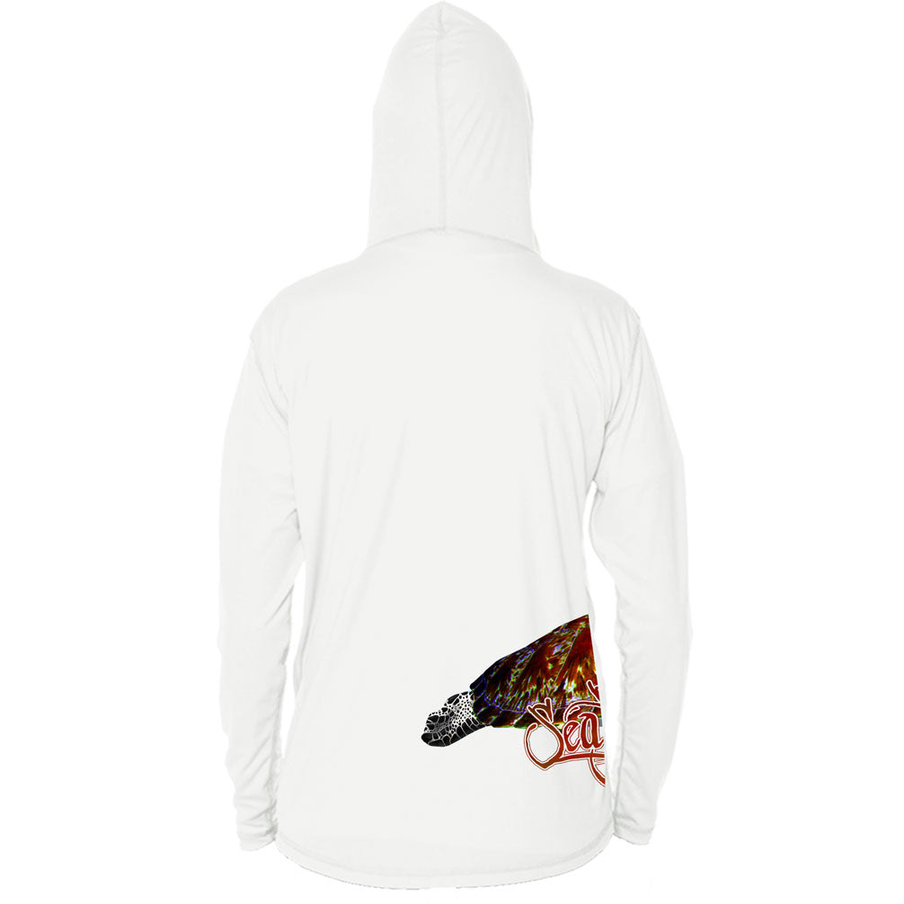 Sea Turtle (Side Wrap) Long Sleeve Performance Hoody