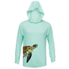 Sea Turtle (Side Wrap) Long Sleeve Performance Hoody