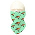 Sea Fear Sea Turtle Multi-Wear Sun Gaiter in sea grass, UPF 50+ sun protection neck gaiter